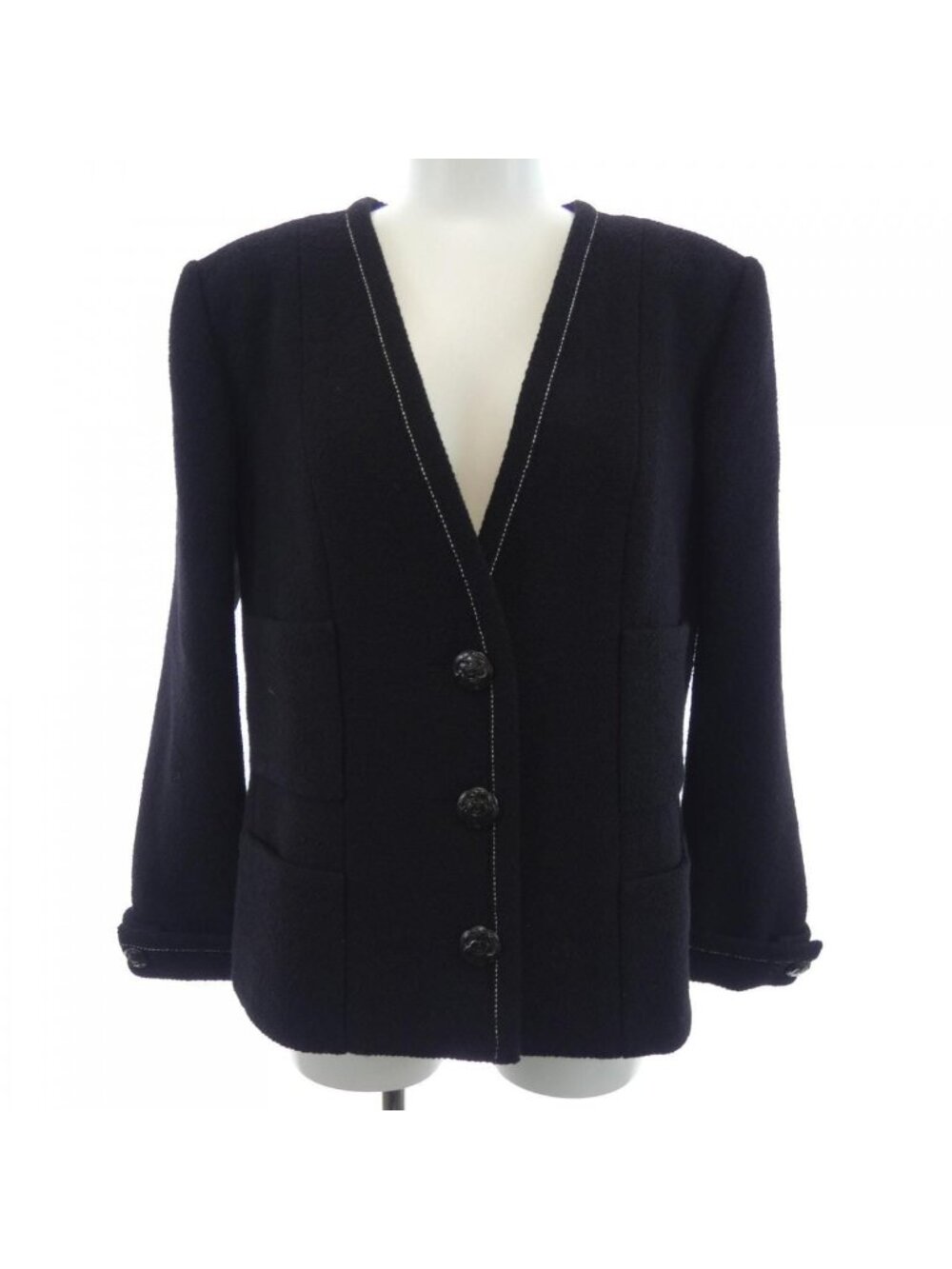 Chanel 15K Collarless Jacket